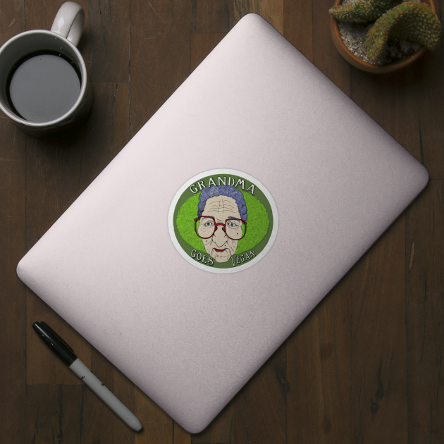 Grandma Goes Vegan by SvanO Design